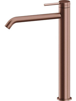 Μπαταρία Νιπτήρος Επικαθήμενη Cora Cosmo 316L 6113-811 Rose Gold Brushed PVD