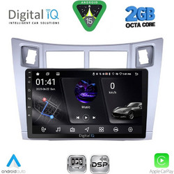 Digital IQ RSF 4736SL_CPAA Ηχοσύστημα Αυτοκινήτου 9" Toyota Yaris 2006-2011 Silver