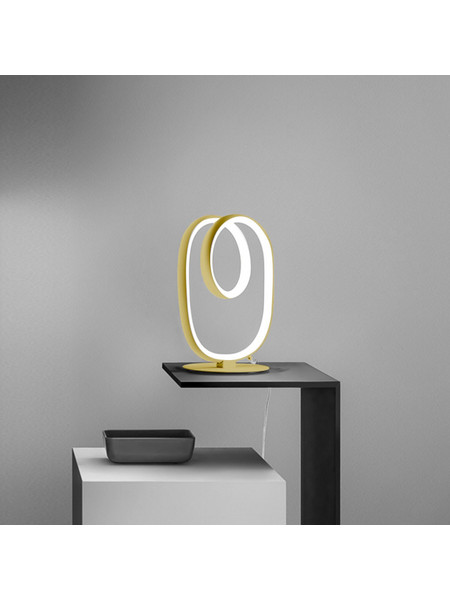 ΦΩΤΙΣΤΙΚΟ ΕΠΙΤΡΑΠΕΖΙΟ DIVA LED 17W 3000K 21x33cm Ν. DIVA L O