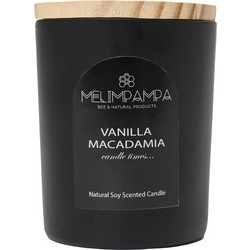 VANILIA-MACADAMIA ΑΡΩΜΑΤΙΚΟ ΦΥΣΙΚΟ ΚΕΡΙ ΣΟΓΙΑΣ-ΜΑΥΡΟ 205gr