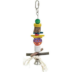 Παιχνίδι Πουλιών Lava-Wood-Bell Small 26Cm