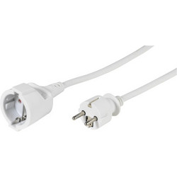VIVANCO SCHUKO EXTENSION 10M 1.5qmm white