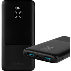 Fixed ZEN Power Bank 10000mAh 20W με 2 Θύρες USB-A & Θύρα USB-C Power Delivery Black