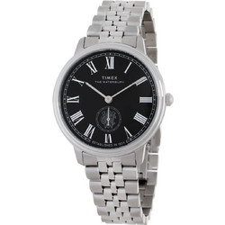 Timex Waterbury Metropolitan Ανδρικό Ρολόι με Μαύρο Καντράν TW2Y23300