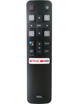 TCL RC802V FNR1 Γνήσιο Τηλεχειριστήριο με Φωνητικό Έλεγχο για Android Smart TV Netflix YouTube