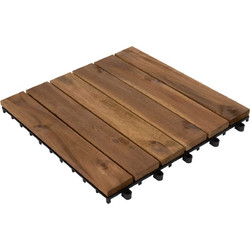 ΣΕΤ 10ΤΜΧ ΜΑΣΙΦ ΠΛΑΚΑΚΙΑ ΑΚΑΚΙΑΣ HM6299- 30x30x2.4Υεκ