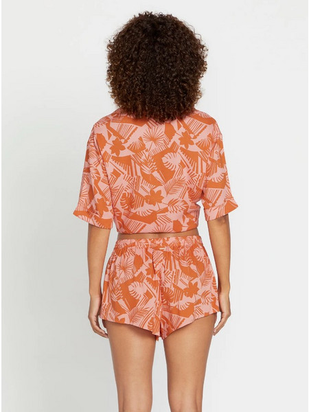 Women's Volcom Excapism Top BURNT SIENNA