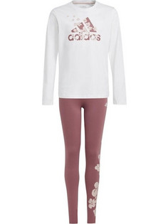 Adidas Adidas Flower IV7315 Παιδικό Σετ Λευκό Ροζ IV7315