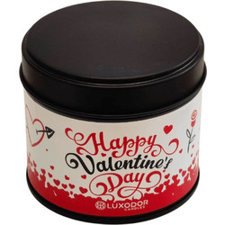 Happy Valentines Day candle