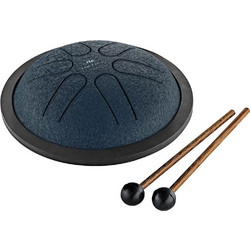 Meinl MSTD2NB - Mini Steel Tongue Drum, Navy Blue