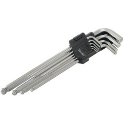 UYUSTOOLS ΣΕΤ 9ΤΜΧ ALLEN ΜΑΚΡΥ ΜΕ ΜΠΥΛΙΑ 1.5-10mm YAA903