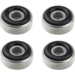 Dynavox Aluminium Feet Mini Set Silver - Στηρίγματα για συσκευές (4 τεμάχια)