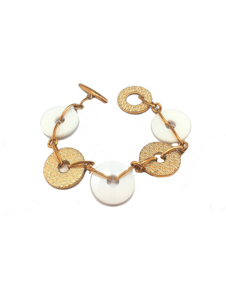 Guess Γυναικείο Βραχιόλι από Ατσάλι Χρυσό CWB10902
