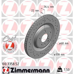 Zimmermann Δισκόπλακα - 100.3358.52