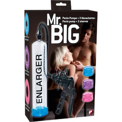 You2Toys Mr. Big Τρόμπα Πέους Μαύρη Διαφανή