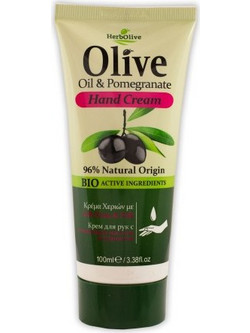 Herbolive Oil & Pomegranate Ενυδατική & Αντιγηραντική Κρέμα Χεριών 100ml