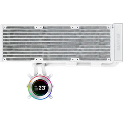 Lian Li HydroShift II LCD-C 360 No Fans White - AIO CPU Liquid Cooler