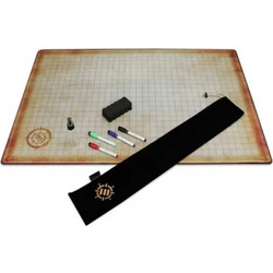 ENHANCE - Tabletop Deluxe RPG Grid Mat Campaign Kit (92 x 60.5 cm)