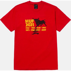 HUF Men Yoto Years T-Shirt - RED - TS01550-9