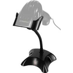 GTCODESTAR βάση για barcode scanner GTC-STAND, εύκαμπτος μεταλλικός βραχίονας, μαύρη