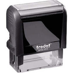 Trodat Σφραγίδα 58x22mm Printy 4913 Μπλε Μελάνι