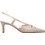 KALOGIROU Onty Γόβες Slingback Δερμάτινες με Τακούνι Στιλέτο Μπεζ