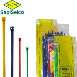 1167 | 1167 | ΔΕΜΑΤΙΚΑ SapiSelco(R) ΧΡΩΜΑΤΙΣΤΑ 3,5x140mm | Πακέτο 100 Τεμαχίων - Elvhx
