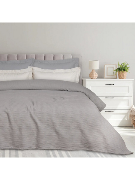 Das Home Κουβερτα Πικε 240X260 0496 Grey Grey