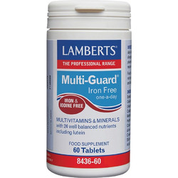 Lamberts Multi-Guard Iron Free 60 Ταμπλέτες
