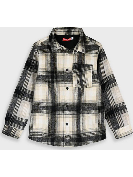 Εφηβικό πουκάμισο overshirt 13-125004-4