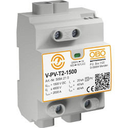 Αντικεραυνικό Type 2 Σειράς V-PV-T2-1500 3Pole 1500V DC