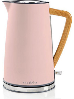Nedis KAWK510EPK Ανοξείδωτος Βραστήρας 1.7lt 2200W