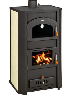 Prity FG W20 Ατσάλινη Ξυλόσομπα Καλοριφέρ με Φούρνο 23kW