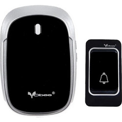 Ασύρματο κουδούνι πόρτας - JK05 - 113651 - Black