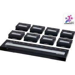 Aten VS1828KIT HDMI Splitter 8 Ports / 8 Tranceivers
