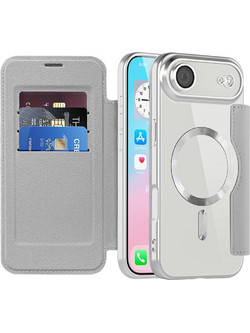 Techsuit - Smartmag Book Case - Iphone 17 Air - Gray