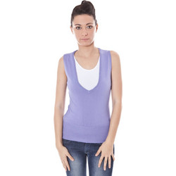 DATCH VEST VIOLET WOMAN Μοβ