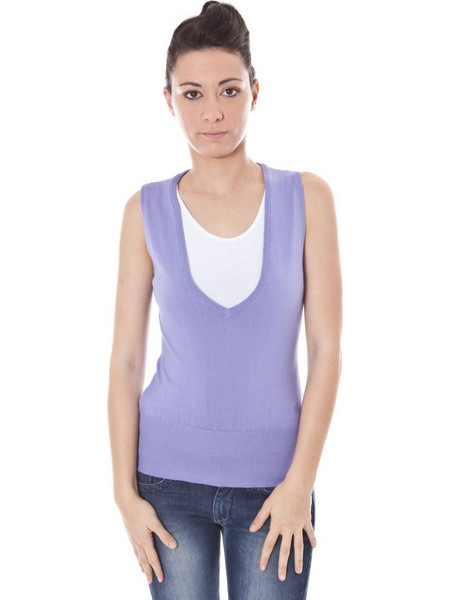 DATCH VEST VIOLET WOMAN Μοβ
