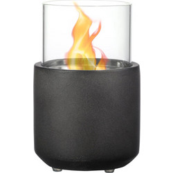 Homcom Επιτραπέζιο Tζάκι Bιοαιθανόλης 12x12x19cm 820-308V00CG Σκούρο Γκρι