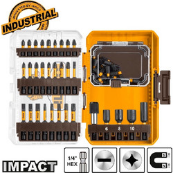 Μύτες Impact Σετ 51 τεμ. 1/4 HEX AKDL25106