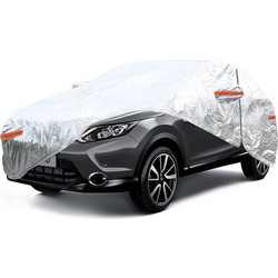 ΚΟΥΚΟΥΛΑ ΑΥΤΟΚΙΝΗΤΟΥ COTTON 120G - SUV/VAN LARGE (ΑΣΗΜΙ/ΦΕΡΜΟΥΑΡ 480x185x145cm) AMIO - 1 Τεμ