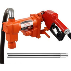 VEVOR Αντλία Μεταφοράς Καυσίμου 12V DC, Αυτοκίνητη 16 GPM, με Αυτόματο Ακροφύσιο & Σωλήνες για Πολλαπλά Καύσιμα F12V14HP16GPME3SQV9