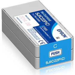 Epson SJIC22PC Cyan Μελάνι Εκτυπωτή Inkjet C33S020602