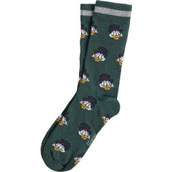 Admas Ανδρική Βαμβακερή Κάλτσα Disney Scrooge McDuck - Multicolor