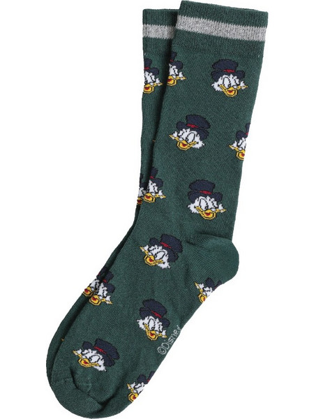 Admas Ανδρική Βαμβακερή Κάλτσα Disney Scrooge McDuck - Multicolor