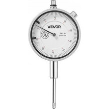 Δοκιμαστική ένδειξη VEVOR, Ακρίβεια 0,03 mm, Εύρος μέτρησης 0-25,4 mm, Μεγάλος επιλογέας ευανάγνωστος, Επαγγελματικός για μέτρηση εσωτερικής διαμέτρου, ανίχνευση διαρροής, επιθεώρηση επιπεδότητας
