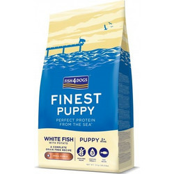 Fish4dogs Ocean White Fish Puppy Small Bite 12kg