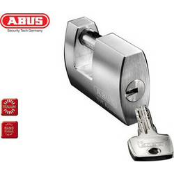 Abus Titalium 82ΤΙ/70Β Αλουμινένιο Λουκέτο Τάκου με Κλειδί 70mm Ασημί