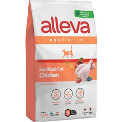 Alleva Equilibrium Adult Sterilised Gluten Free with Chicken 10kg