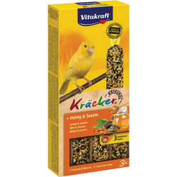 Vitakraft Kracker Mix Canaries with Honey & Sesame 3τμχ 90gr